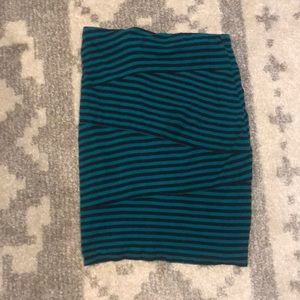 Massimo by target blue stretchy skirt